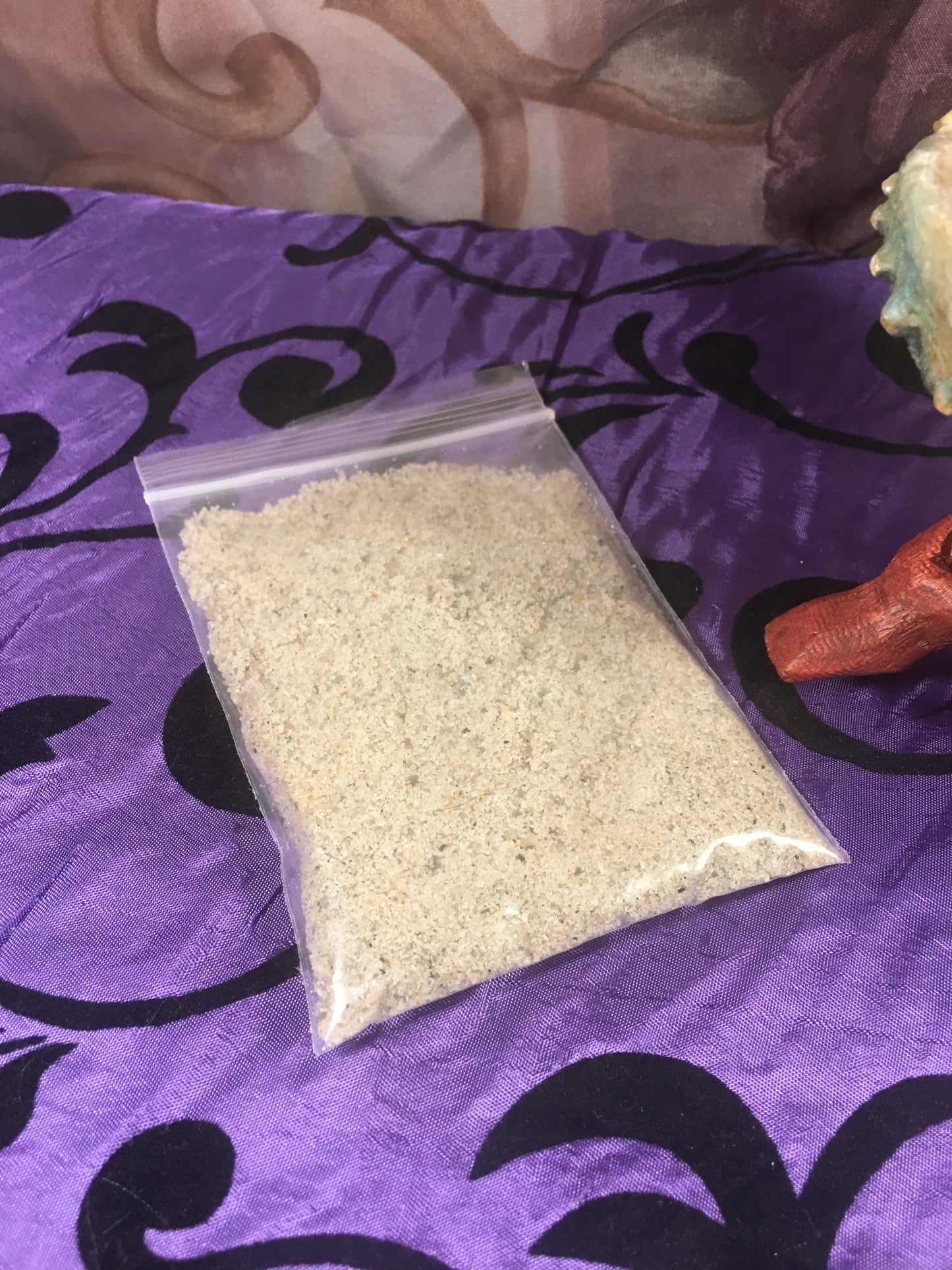 Deluxe Smudge Kit: Abalone Shell, Stand, Sage, Ocean Sand, Traditional Feather