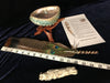 Complete Smudge Kit: Abalone Shell, Stand, Sage, Traditional Feather. Energy Cleansing.