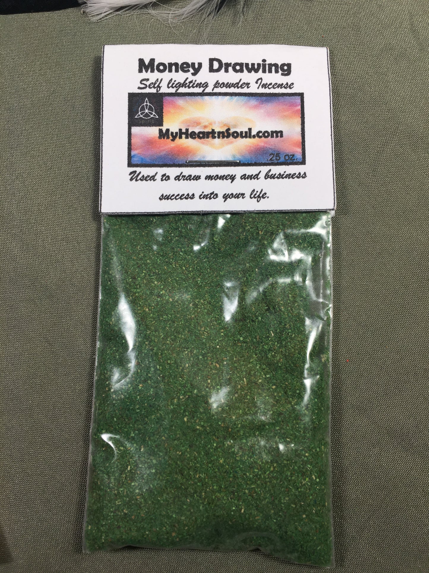 Complete Smudge Kit: Abalone Shell, Stand, Sage, Traditional Feather, Dragon’s Blood and Money Incense Ritual